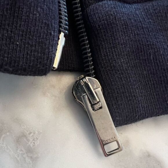 GUCCI BOYS LOGO ZIP UP SWEATSHIRT 5 - Picture 6 of 7